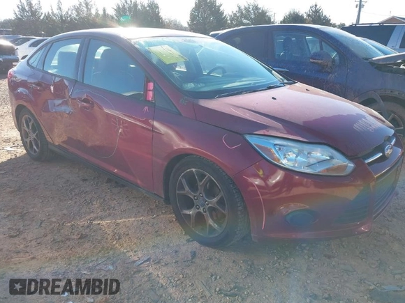 2013 Ford Focus SE with VIN 1FADP3F27DL150124, listed as a IAAI auction lot 41824159 with 145,693 mi miles. Bid and sale history available at carsss.com. Image 1.