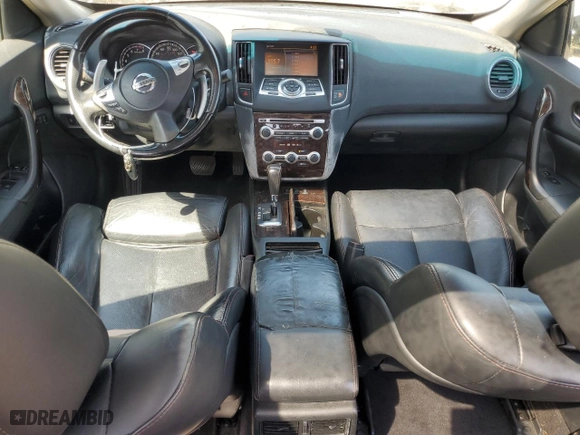 2010 Nissan Maxima 3.5 SV with VIN 1N4AA5AP2AC850521, listed as a Copart auction lot 52596325 with 98,555 mi miles and Salvage Title. Bid and sale history available at carsss.com. Image 8.