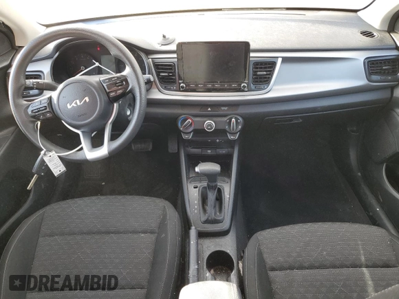 2022 Kia Rio S with VIN 3KPA24AD5NE432301, listed as a Copart auction lot 73457204 with 56,007 mi miles and Non Repairable. Bid and sale history available at carsss.com. Image 8.