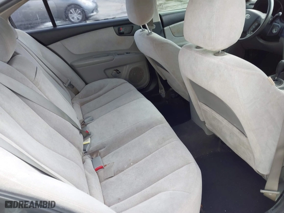 2009 Kia Optima LX with VIN KNAGE228495311622, listed as a IAAI auction lot 41628803 with 1 mi miles. Bid and sale history available at carsss.com. Image 8.