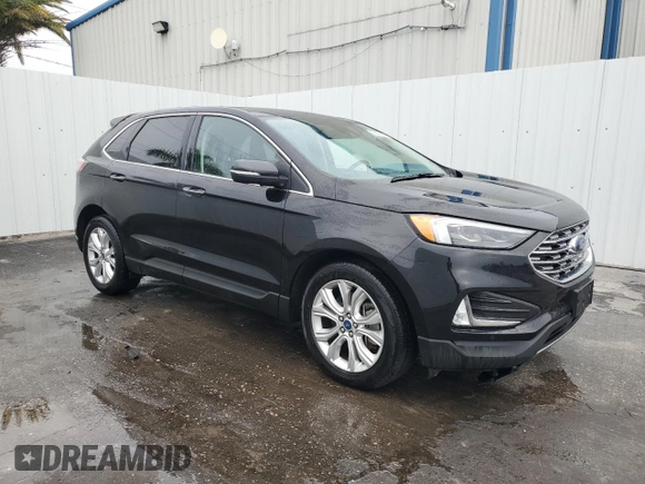 2022 Ford Edge Titanium with VIN 2FMPK4K94NBA55533, listed as a Copart auction lot 46788915 with 66,628 mi miles and Clean Title. Bid and sale history available at carsss.com. Image 4.