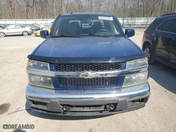 2009 Chevrolet Colorado LT w/1LT with VIN 1GCDT13E298134481, listed as a Copart auction lot 48563925 with 125,188 mi miles and Salvage Title. Bid and sale history available at carsss.com. Image 5.