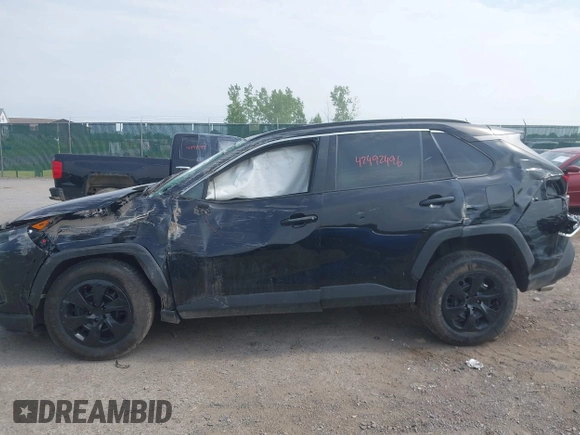2021 Toyota RAV4 LE with VIN 2T3F1RFV7MC244066, listed as a IAAI auction lot 42492496 with 40,153 mi miles and . Bid and sale history available at DreamBid. Image 14.