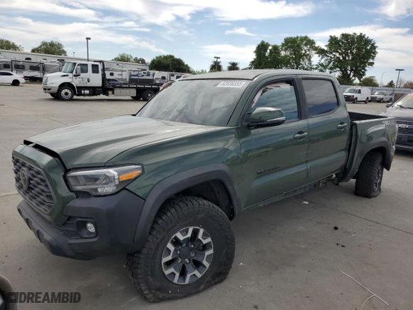 2020 Toyota Tacoma 4WD SR5 with VIN 5TFCZ5AN0LX228859, listed as a Copart auction lot 52820355 with 0 mi miles and Non Repairable. Bid and sale history available at carsss.com. Image 1.
