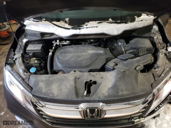 2018 Honda Odyssey EX-L with VIN 5FNRL6H77JB099535, listed as a Copart auction lot 44981785 with 95,090 mi miles and Salvage Title. Bid and sale history available at carsss.com. Image 12.