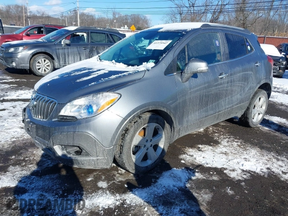 2015 Buick Encore with VIN KL4CJASB9FB194520, listed as a IAAI auction lot 41375542 with 65,753 mi miles and . Bid and sale history available at DreamBid. Image 17.