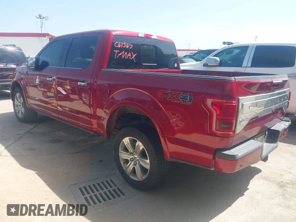 2015 Ford F-150 XLT z VIN 1FTEW1EFXFFC61567, wystawiony jako IAAI lot #42774459 z przebiegiem 154 533 mil mil oraz . Historia ofert i sprzedaży dostępna na DreamBid. Obrazek 3.