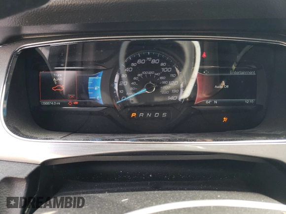 2018 Ford Taurus SEL with VIN 1FAHP2E87JG137928, listed as a Copart auction lot 53438695 with 56,874 mi miles and Salvage title. Bid and sale history available at DreamBid. Image 9.