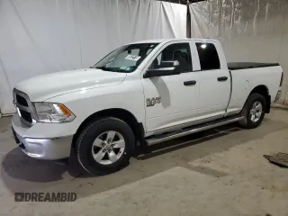 2019 Ram 1500 Tradesman z VIN 1C6RR7FG7KS640814, wystawiony jako Copart lot #58572115 z przebiegiem 61 715 mil mil oraz Czysty tytuł • Clean title. Historia ofert i sprzedaży dostępna na DreamBid. Obrazek 1.