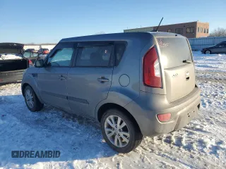 2013 Kia Soul + with VIN KNDJT2A68D7485849, listed as a Copart auction lot 88450405 with 0 mi miles and Salvage Title. Bid and sale history available at carsss.com. Image 2.