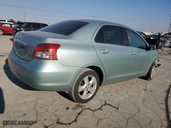 2009 Toyota Yaris with VIN JTDBT903791350067, listed as a Copart auction lot 48778085 with 136,202 mi miles and Salvage Title. Bid and sale history available at carsss.com. Image 3.