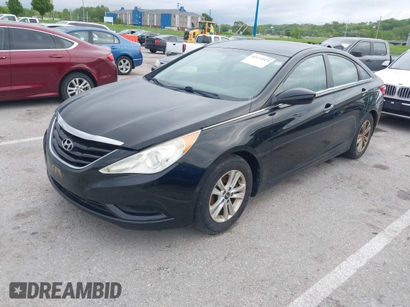 2011 Hyundai Sonata GLS with VIN 5NPEB4AC1BH232564, listed as a IAAI auction lot 42172923 with 162,851 mi miles and . Bid and sale history available at carsss.com. Image 2.