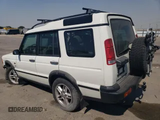 2002 Land Rover Discovery Cloth z VIN SALTY15492A765236, wystawiony jako Copart lot #68991324 z przebiegiem Nie podano mil oraz Szkoda całkowita • Salvage title. Historia ofert i sprzedaży dostępna na DreamBid. Obrazek 2.