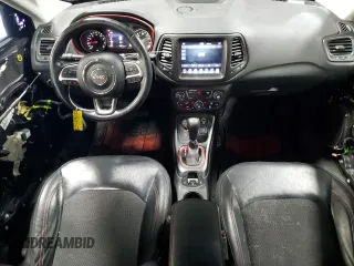 2019 Jeep Compass Trailhawk with VIN 3C4NJDDB1KT660608, listed as a Copart auction lot 51926615 with 81,047 mi miles and Salvage Title. Bid and sale history available at DreamBid. Image 8.