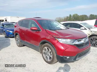 2018 Honda CR-V EX-L with VIN 2HKRW2H81JH699400, listed as a IAAI auction lot 40601913 with 139,417 mi miles. Bid and sale history available at carsss.com. Image 1.