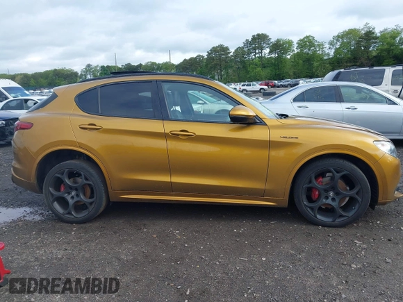 2022 Alfa Romeo Stelvio Veloce z VIN ZASPAKBNXN7D26328, wystawiony jako IAAI lot #42326409 z przebiegiem 42 494 mil mil oraz . Historia ofert i sprzedaży dostępna na DreamBid. Obrazek 13.