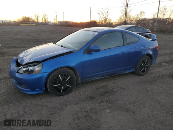 2005 Acura RSX z VIN JH4DC54865S801905, wystawiony jako Copart lot #81104384 z przebiegiem 197 942 mil mil oraz Szkoda całkowita • Salvage title. Historia ofert i sprzedaży dostępna na DreamBid. Obrazek 1.