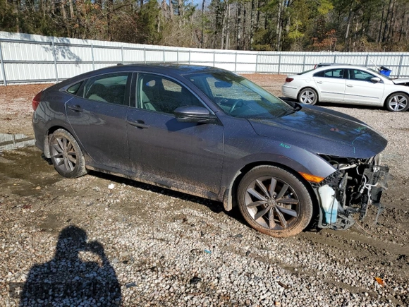 2020 Honda Civic Sedan EX-L with VIN 19XFC1F75LE221259, listed as a Copart auction lot 44887075 with 143,112 mi miles and Salvage Title. Bid and sale history available at carsss.com. Image 4.