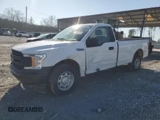 2019 Ford F-150 XL with VIN 1FTMF1CB2KKD86754, listed as a Copart auction lot 48536565 with 136,852 mi miles and Clean Title. Bid and sale history available at carsss.com. Image 1.
