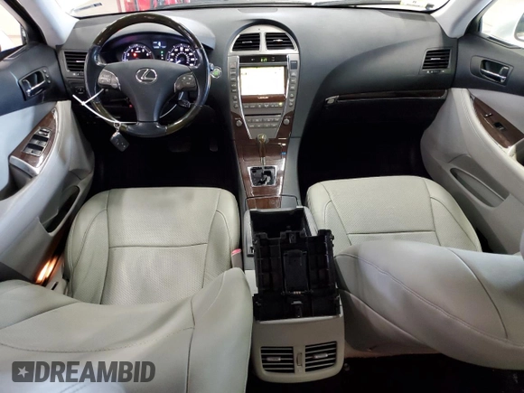 2011 Lexus ES with VIN JTHBK1EG3B2421571, listed as a Copart auction lot 54502155 with 184,590 mi miles and Salvage Title. Bid and sale history available at carsss.com. Image 8.