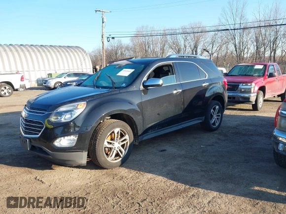 2017 Chevrolet Equinox Premier with VIN 2GNALDEK5H1604700, listed as a IAAI auction lot 41610445 with 147,043 mi miles. Bid and sale history available at carsss.com. Image 2.