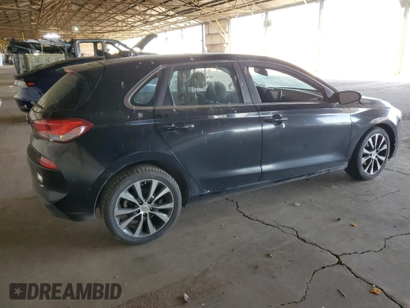 2018 Hyundai Elantra GT with VIN KMHH35LE0JU017322, listed as a Copart auction lot 71857674 with 89,206 mi miles and Salvage Title. Bid and sale history available at carsss.com. Image 3.