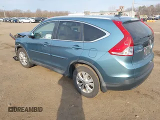 2014 Honda CR-V EX-L with VIN 5J6RM4H72EL056669, listed as a IAAI auction lot 41773214 with 96,224 mi miles. Bid and sale history available at carsss.com. Image 3.