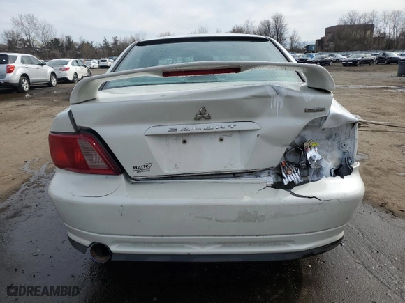 2003 Mitsubishi Galant ES with VIN 4A3AA46G83E125605, listed as a Copart auction lot 51954325 with 199,056 mi miles and Salvage Title. Bid and sale history available at carsss.com. Image 6.