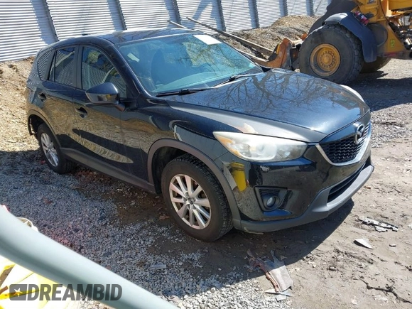 2014 Mazda CX-5 Touring with VIN JM3KE4CY8E0333029, listed as a IAAI auction lot 41857199 with 218,887 mi miles. Bid and sale history available at carsss.com. Image 1.