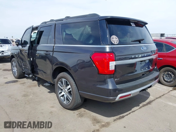2023 Ford Expedition Max XLT with VIN 1FMJK1J8XPEA46999, listed as a IAAI auction lot 41892024 with 18,513 mi miles and . Bid and sale history available at DreamBid. Image 3.