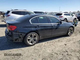 2017 BMW 3 Series 330i with VIN WBA8B9G54HNU50247, listed as a Copart auction lot 46469575 with 106,279 mi miles and Salvage Title. Bid and sale history available at carsss.com. Image 3.