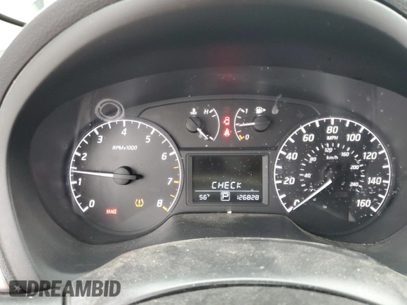 2017 Nissan Sentra S with VIN 3N1AB7AP2HY208534, listed as a Copart auction lot 55884165 with 126,828 mi miles and Clean Title. Bid and sale history available at DreamBid. Image 9.
