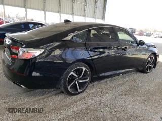 2019 Honda Accord Sedan Sport 1.5T with VIN 1HGCV1F32KA177413, listed as a Copart auction lot 49174125 with 127,784 mi miles and Salvage Title. Bid and sale history available at carsss.com. Image 3.