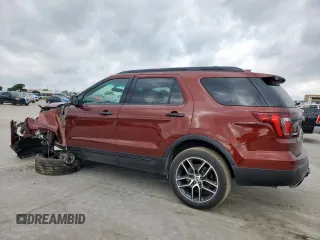 2016 Ford Explorer Sport with VIN 1FM5K8GT6GGC73343, listed as a Copart auction lot 54788645 with 103,097 mi miles and Salvage Title. Bid and sale history available at DreamBid. Image 2.