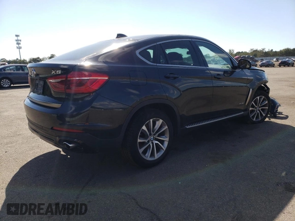 2017 BMW X6 xDrive35i with VIN 5UXKU2C32H0U29133, listed as a Copart auction lot 70775143 with 89,202 mi miles. Bid and sale history available at carsss.com. Image 3.