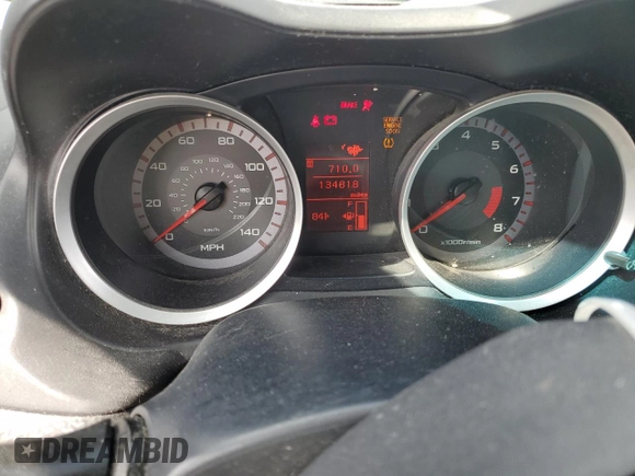 2008 Mitsubishi Lancer DE with VIN JA3AU16UX8U040419, listed as a Copart auction lot 52214375 with 134,818 mi miles and Salvage Title. Bid and sale history available at DreamBid. Image 9.