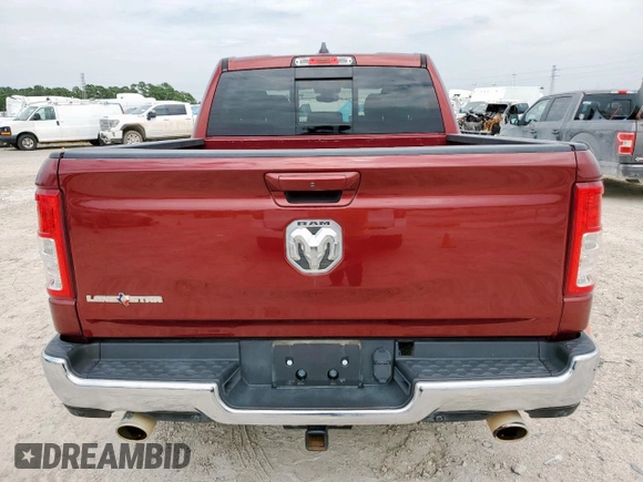 2021 Ram 1500 Lone Star with VIN 1C6RREFT3MN574412, listed as a Copart auction lot 65439215 with 97,391 mi miles and Salvage title. Bid and sale history available at DreamBid. Image 6.