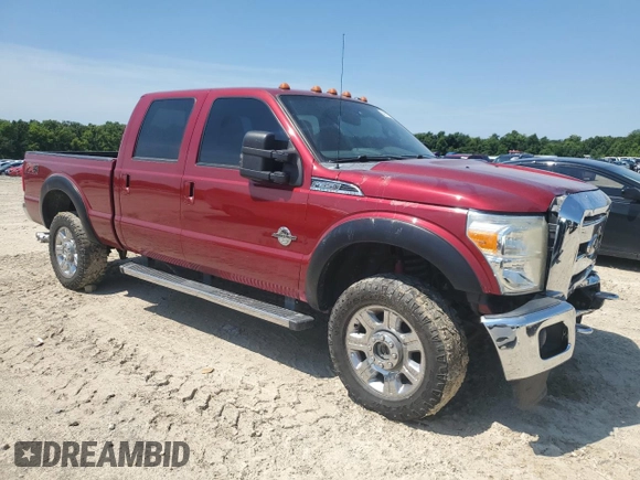 2014 Ford F-350 XLT with VIN 1FT8W3BTXEEA72697, listed as a Copart auction lot 63914115 with 230,834 mi miles and Salvage title. Bid and sale history available at DreamBid. Image 4.