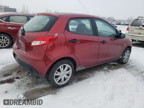 2014 Mazda 2 Sport with VIN JM1DE1KY8E0189578, listed as a Copart auction lot 85909004 with 284,632 mi miles and Clean Title. Bid and sale history available at carsss.com. Image 3.