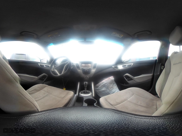 2014 Hyundai Veloster with VIN KMHTC6AD7EU217470, listed as a IAAI auction lot 41286296 with 150,034 mi miles. Bid and sale history available at carsss.com. Image 19.