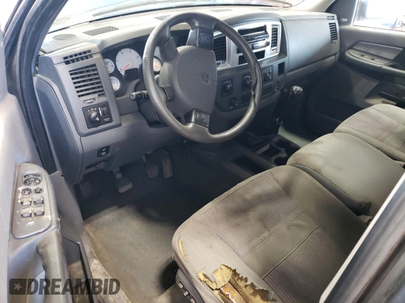 2008 Dodge Ram 2500 SLT with VIN 3D7KS28A18G182218, listed as a Copart auction lot 70016564 with 0 mi miles and Salvage Title. Bid and sale history available at carsss.com. Image 8.