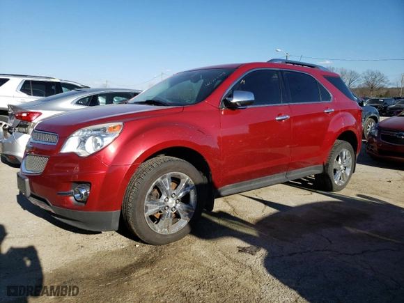 2013 Chevrolet Equinox LTZ with VIN 2GNFLGE33D6136611, listed as a Copart auction lot 46480725 with 173,275 mi miles and Clean Title. Bid and sale history available at carsss.com. Image 1.