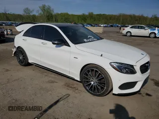 2016 Mercedes-Benz C 450 AMG z VIN 55SWF6EB9GU176626, wystawiony jako Copart lot #55214735 z przebiegiem 51 425 mil mil oraz Szkoda całkowita • Salvage title. Historia ofert i sprzedaży dostępna na DreamBid. Obrazek 4.