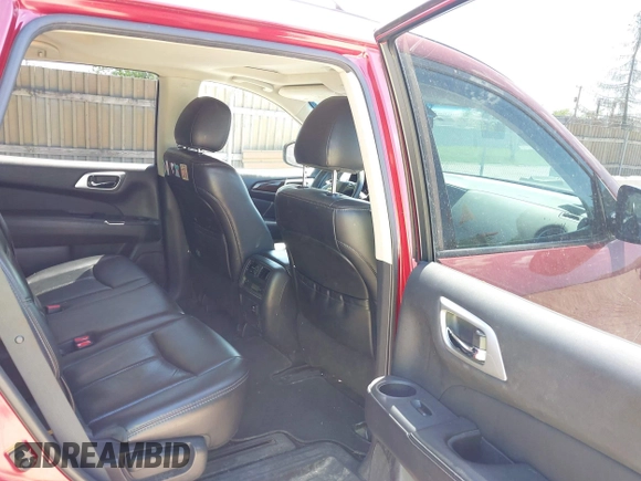 2015 Nissan Pathfinder Platinum z VIN 5N1AR2MM1FC707940, wystawiony jako IAAI lot #42281066 z przebiegiem 109 392 mil mil oraz . Historia ofert i sprzedaży dostępna na DreamBid. Obrazek 8.