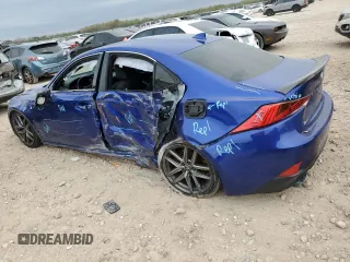 2020 Lexus IS 350 F Sport with VIN JTHGZ1B26L5036810, listed as a Copart auction lot 83224594 with 59,752 mi miles and Salvage title. Bid and sale history available at DreamBid. Image 2.