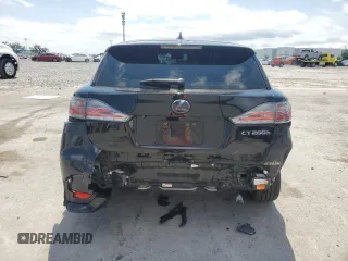 2016 Lexus CT 200h with VIN JTHKD5BH4G2264445, listed as a Copart auction lot 52105855 with 125,995 mi miles and Salvage Title. Bid and sale history available at carsss.com. Image 6.