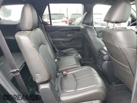 2023 Honda Pilot Sport with VIN 5FNYG2H38PB009596, listed as a Copart auction lot 76626974 with 17,625 mi miles and Salvage Title. Bid and sale history available at carsss.com. Image 11.