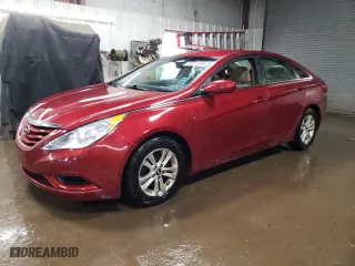 2013 Hyundai Sonata GLS with VIN 5NPEB4AC8DH741943, listed as a Copart auction lot 49227835 with 143,788 mi miles and Salvage Title. Bid and sale history available at carsss.com. Image 1.