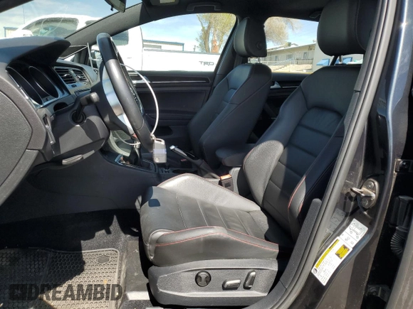 2016 Volkswagen Golf GTI SE w/Performance Pkg with VIN 3VW547AU6GM023243, listed as a Copart auction lot 49800175 with 25,159 mi miles and Salvage Title. Bid and sale history available at carsss.com. Image 7.