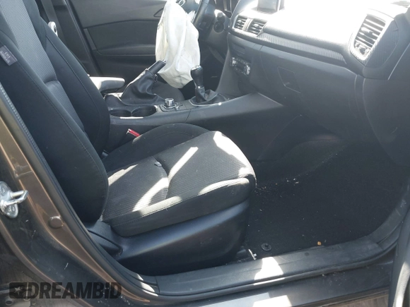 2016 Mazda 3 i Touring with VIN JM1BM1W75G1300192, listed as a IAAI auction lot 42203233 with 53,169 mi miles and . Bid and sale history available at DreamBid. Image 5.